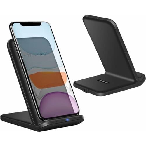 15W Qi Wireless Charging Stand for iPhone X XS 11 XR 8 Plus Quick Charge 3.0 Fast Charging Stand For Samsung S8 S9 S10 Note 10