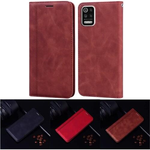Case For LG Q52 K52 K62 чехол Telefone Leather Flip Stand Cover Wallet Capa For LG K 52 62 Funda Magnetic Phone Protector Shell