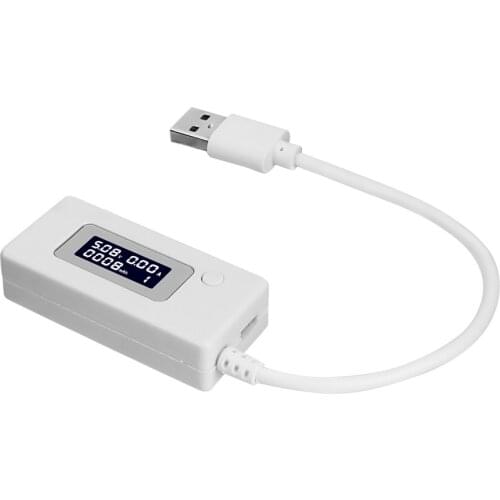 DIYWORK Mobile Power Charger Battery Capacity Detector Micro USB Tester LCD Screen for Phone Power bank Voltage Current Meter