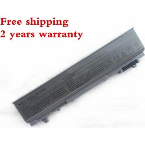 FSHTI New 6 CELLS Laptop Battery For Dell Latitude E6400 E6410 E6500 E6510 PT434 PT435 PT436 PT437 Free shipping