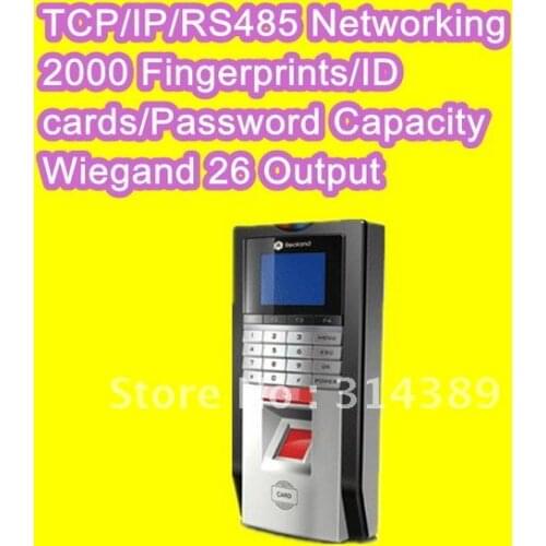 Voice Prompt ! Biometric Fingerprint reader TCP /IP/RS485 Access Control pin code EM card reader built-in door lock Attendance