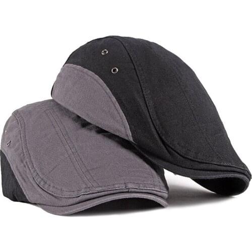 2020 Mens Womens Duckbill Cap Ivy Cap Driving Sun Flat Cabbie Newsboy Hat Unisex Berets Fast logistics