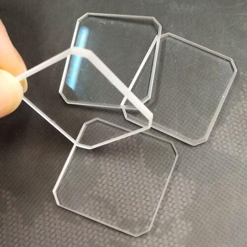 Optical Glass Cube Prisma squre lens Home Decoration Prism Laser Prism RGB Splitter Photography Prisms Stained Glass 5pcs