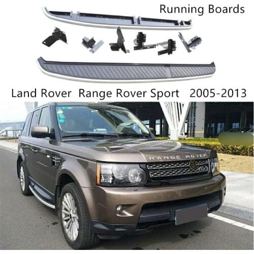For Land Rover Range Rover Sport 2005-2013 Running Boards Side Step Bar Pedals High Quality Nerf Bars Accessories