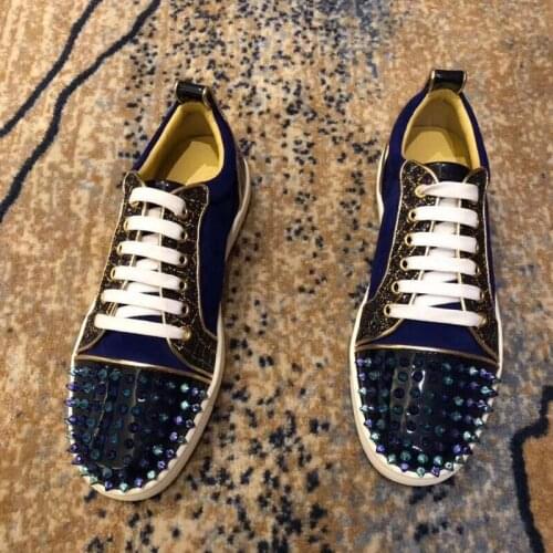 Plus Size Man rivet punk slip-on Fashion Casual loafers 2021 Handmade Mens Wedding Shoes Formal Leather Shoes zapatos de novio