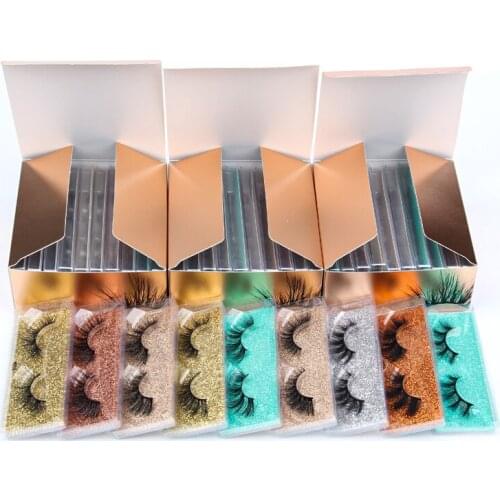 Wholesale Mink Eyelashes 5/30/50/100pcs 3D Mink Lashes Natural False Eyelashes Long Set faux cils Bulk Makeup wholesale lashes