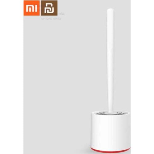 Xiaomi mijia vertical storage toilet brush toilet toilet cleaning tool soft rubber brush toilet brush and bracket set smart