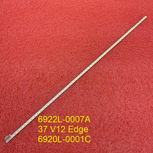 54 LEDs 462MM LED backlight strip 37" V12 Edge REV1.0 6290L-0001C for 6922L-0007A 6916L0905A LC370EUN 37E82RD