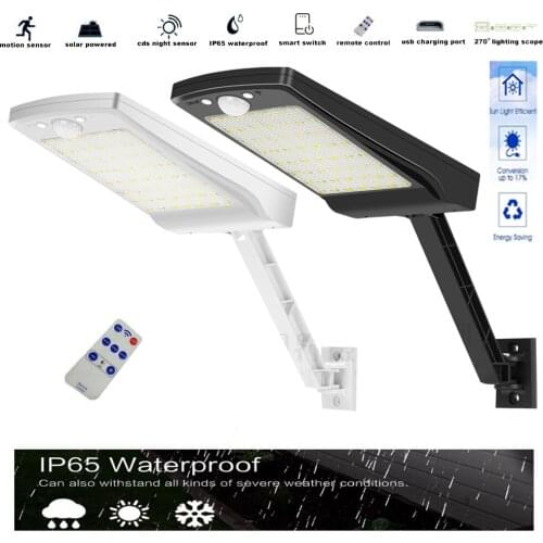 LED Solar Light pir Sensor Wall Lamp Outdoor Waterproof IP65 For Pathway Garden Fence path lamp