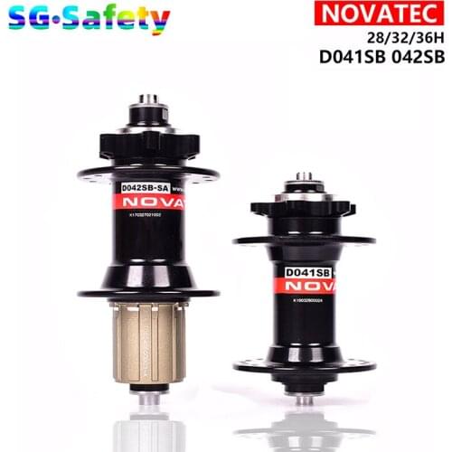 Novatec MTB hub D041SB D042SB disc brake mountain bike hub Sealed bearings bicycle hubs 28 32 36 Holes 8/9/10/11 speed