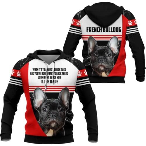 Funny French Bulldog 3D All Over Printed Hoodies Fashion Pullover Men For Women Sweatshirts Sweater Animal Costumes