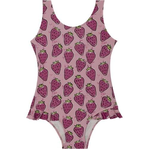 Female Child Ruffle Swimwear