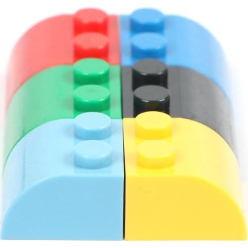 1*2 High Point 100g/lot Roof Building blocks parts scattered brick bulk particles blocks DIY creative assembly toys