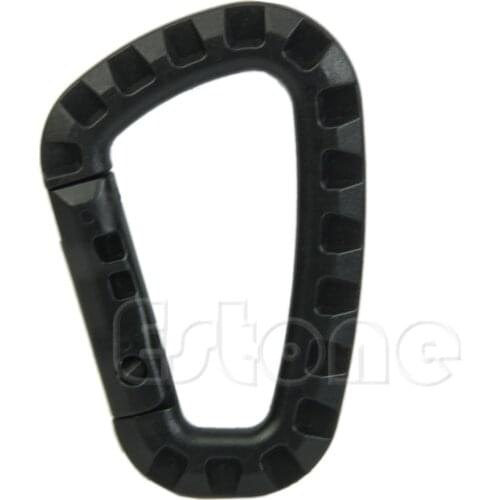 1pc Distinctive Carabiner Hook Snap Keychain Outdoor Tactical Tool Backpack Gear Nice Gifts