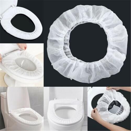 1Pcs Universal Toilet Disposable Sticker Toilet Seat Cover Business Travel Safety Toilet Bathroom Accessories Seat Covered Mat