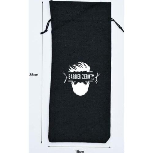 Customised Logo 100PCS 15x35cm Black Linen Bags + 100PCS 9x19cm Black Sunglass Bags Printed With White Logo