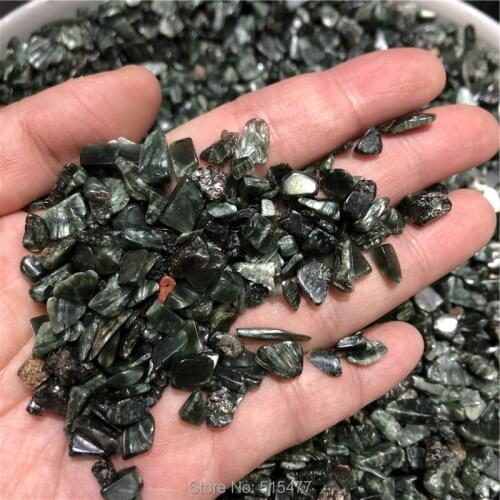 2 lb Seraphinite (Clinochlore) Tumbled Stones STONE Reiki Chakra Pagan Russia