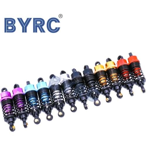 2pcs HSP 102004 122004 Aluminum Aolly Metal Shock Absorber 68mm 02002 02175 1/10 Upgrade Parts For On-Road Drift car 94123 94122