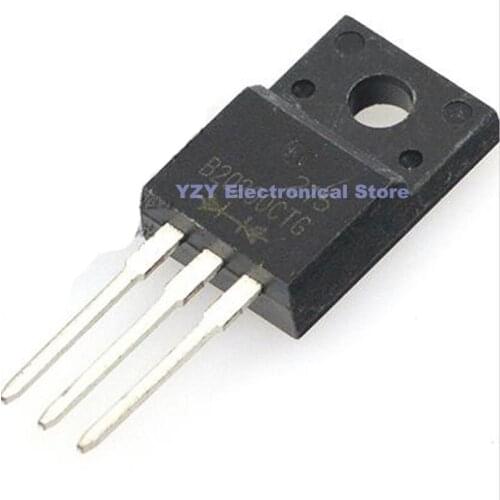 20pcs/lot MBRF20200CT TO-220F MBRF20200CTG MBRF20200 20200CTG B20200G 20A/200V Schottky diode New Fast Shipping