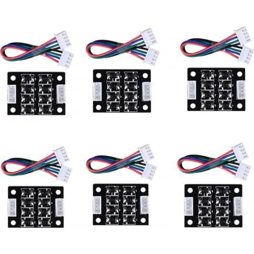 6Pack TL Smoother Addon Module for Pattern Elimination Motor Clipping Filter 3D Printer Stepper Motor Drivers