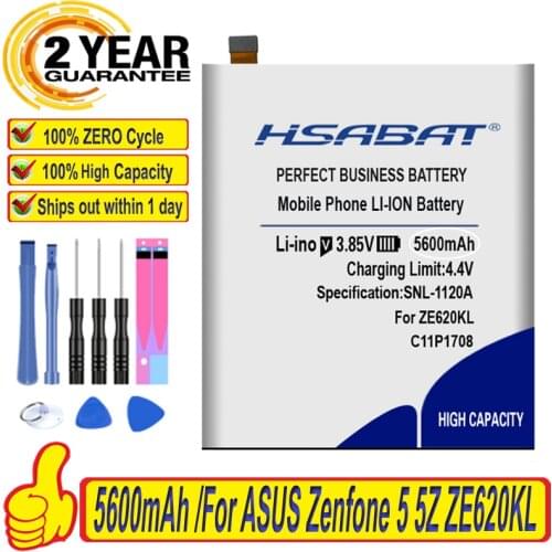 HSABAT Asus ZenFone 5Z Batteries China