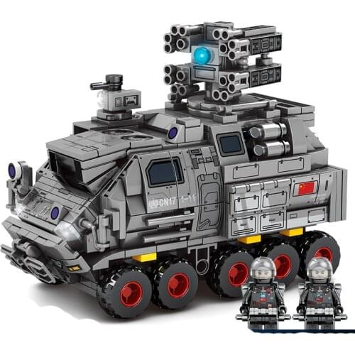 Large size bricks, transporter building blocks, assembly building blocks, military model transporter, boy DIY toys 4-6y