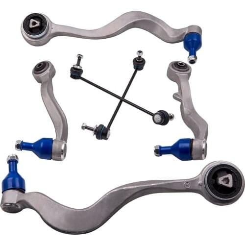 FRONT SUSPENSION ARM ARMS KIT SET UPPER & LOWER SIDES For BMW E60 61 2003-2010