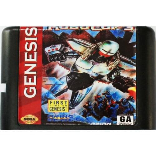 Robocop 3 16 bit MD Game Card For Sega Mega Drive For SEGA Genesis
