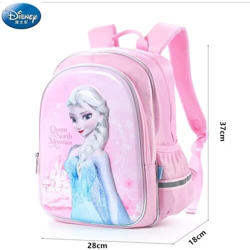 Disney Frozen Elsa Anna school bags for girls children new primary school backpack Grade 1-4 teenage girls gift mochila escolar