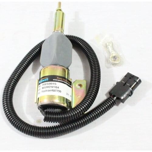 Holdwell Replace Shutdown Flameout Solenoid 3935431 for Cummins 6BT 5.9L SA-4755-12