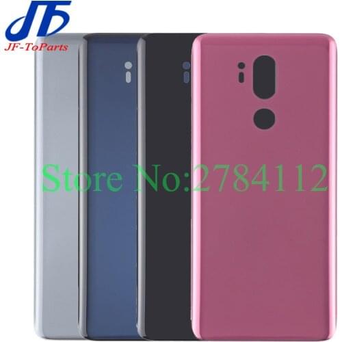 10Pcs Battery Back Cover replacement For LG G7 ThinQ G7+ G7 Plus G710 G710EM rear Back Battery Housing Door