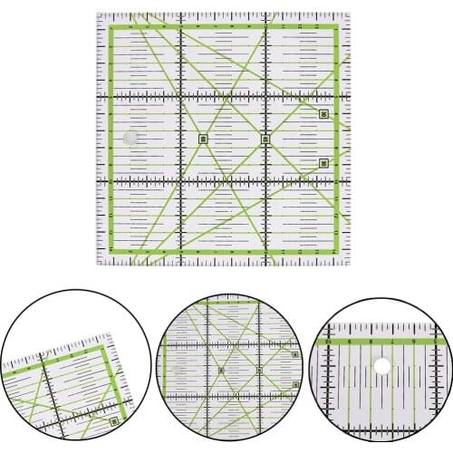 1pc Transparent Quilting Sewing Patchwork Ruler Cutting Tool Tailor