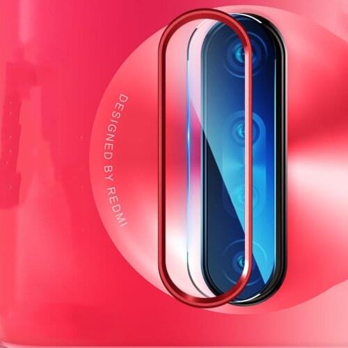 2IN 1 Camera Screen Protector For xiaomi Redmi NOTE8T Metal Ring + Protective Film Glass For xiaomi Redmi k30