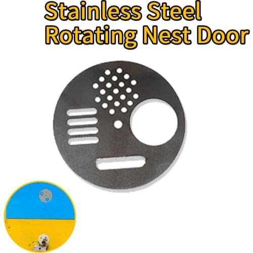 5pcs/lot Beekeeping Stainless Steel BeeHive Entrance Bees Equipment and Tools Plastic Bee Nest Gate for Beekeeper HDOP-004S