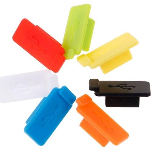 5 Pcs Universal Port Charger Cover Jack Interface Dustproof Prevention laptop Standard USB Dust Plug
