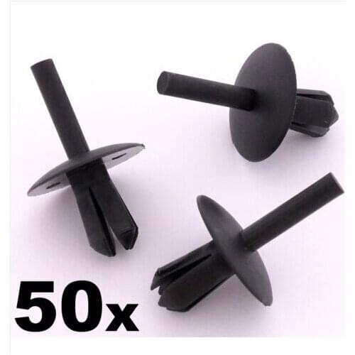 50x For Iveco Enjoliveur Plastique Clips Rivet pour pare-chocs,protections,gardes