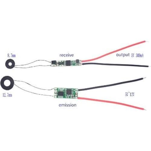 8.7mm micro coil 300mA high current wireless charging power supply module XKT412-29