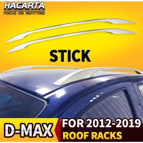 FREE SHIPING FOR isuzu d-max Roof racks baggage-rail aluminum alloy frame dmax refires silier colour Aluminium ABS CAR STYLIN