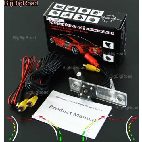 BigBigRoad Car Intelligent Dynamic Track Rear View Camera For Chevrolet Cruze / Spark / aveo / Matis / HHR / Lacetti / Chance