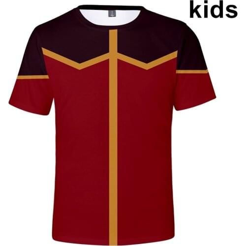 3 To 14 Years Kids T Shirt Avatar: The Last Airbender 3d Printed T Shirts Boys Girls Cartoon Streetwear T-shirt Children Clothes