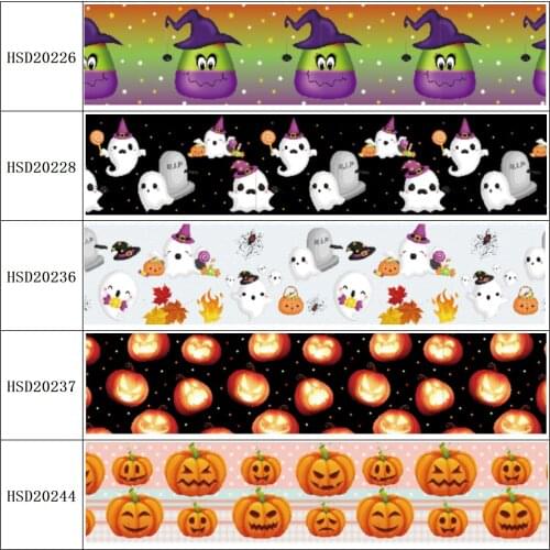 HSDRibbon free shipping 3" 75mm heat transfer printed hsd-design series Grosgrain Ribbon 50Yards/Roll