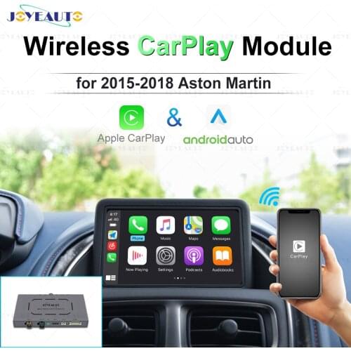 JOYEAUTO Wireless Apple Android auto Carplay Interface For Aston Martin 2015-2018 Mirror link Aftermarket Retrofit Accessories