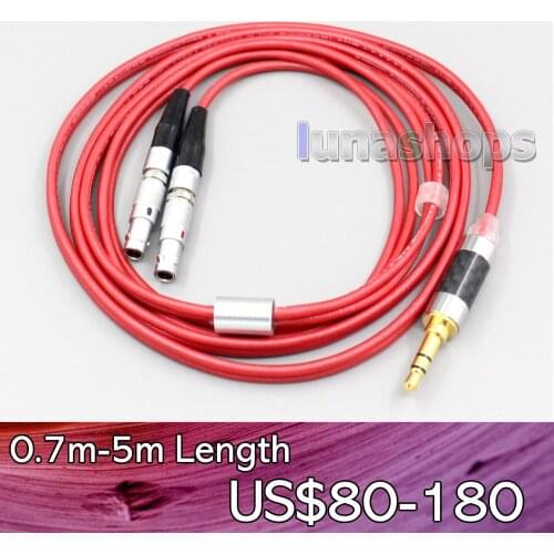 LN006662 4.4mm XLR 99% Pure PCOCC Earphone Cable For Ultrasone Veritas Jubilee 25E 15 Edition ED 8EX ED15 Headphone