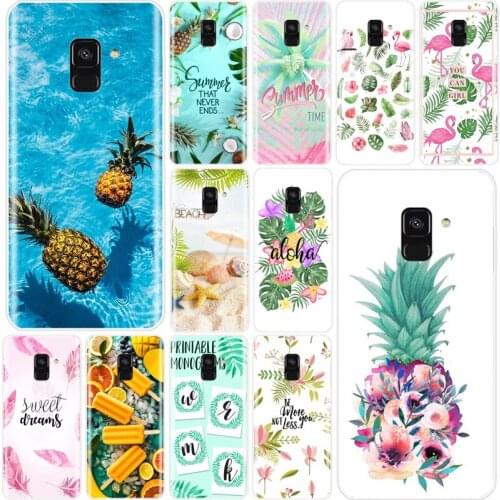 Cool in summer Cover TPU Phone Case For Samsung Galaxy A3 A7 A8 2016 A3 A5 A7 2017 A6 A8 2018