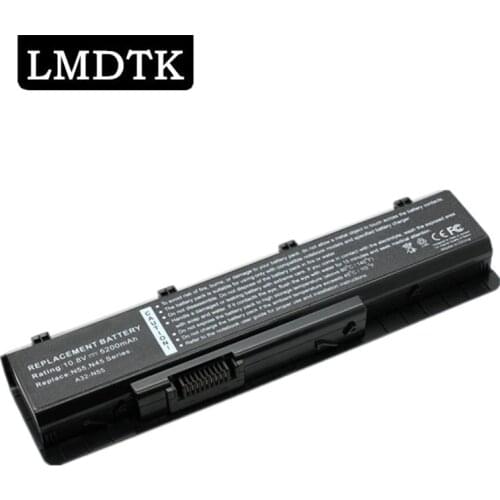 LMDTK NEW Laptop Battery For ASUS A32-N55 N45 N45E N45S N45SF N55 N55E N55S N55SF N75 N75E N75S N75SF N75SJ N75SL Series 6 CellS