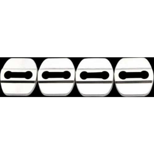 Foal Burning Car 4Pcs/Set Door Lock Protection Cover For Nissan Almera Juke Sentra Tiida X-Trail Rogue New Sunny