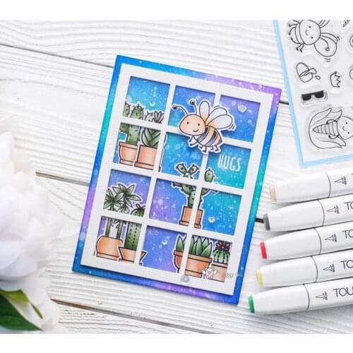 Mmao Crafts Metal Steel Cutting Dies New Square rectangular frame Stencil For DIY Scrapbooking Paper/photo Cards Embossing Dies