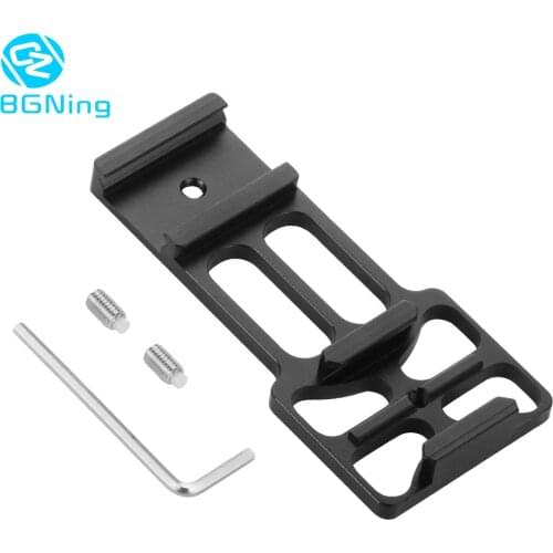 Upgraded CNC Aluminum 20mm Gun Side Rail Mount for Gopro Xiaoyi Gitup Sport Action Camera for Hunters Airsoft Player Accessories