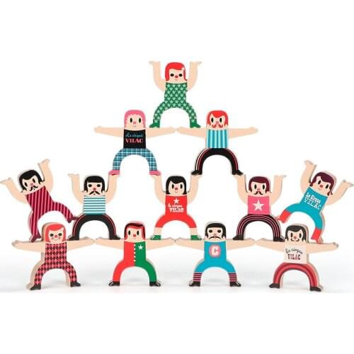 Building blocks boy toy set, educational toy design model children wooden toys