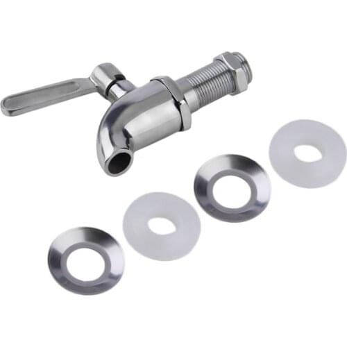Durable Stainless Steel Beverage Drink Dispenser Wine Barrel Spigot/Faucet/Tap for Home Bathroom Kitchen